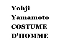 COSTUME D'HOMME